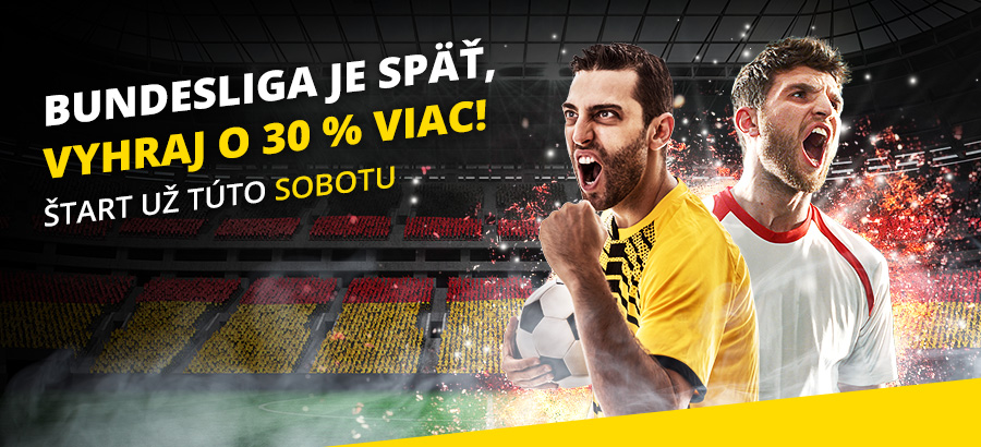 Bundesliga je späť! Stav si a uži si návrat svetového futbalu naplno!