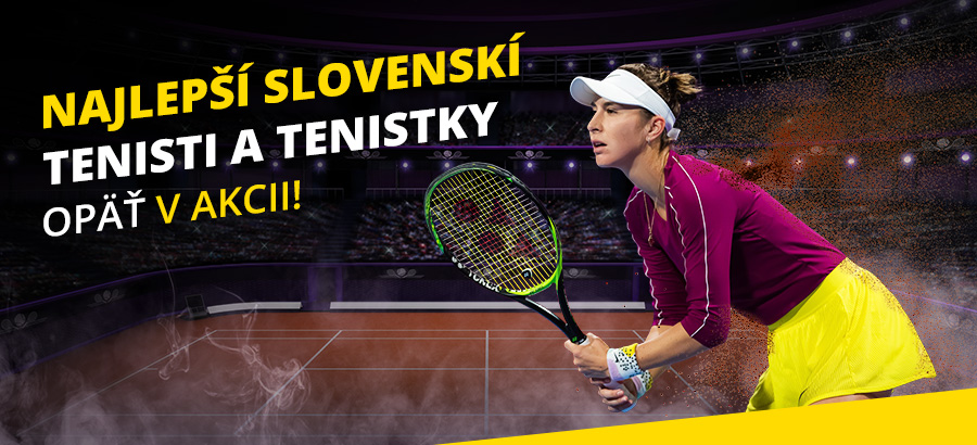 Najlepší slovenskí tenisti a tenistky opäť v akcii!