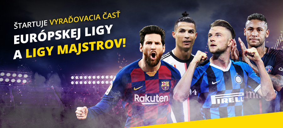 Vyraďovacia časť Európskej ligy a Ligy majstrov je tu! 