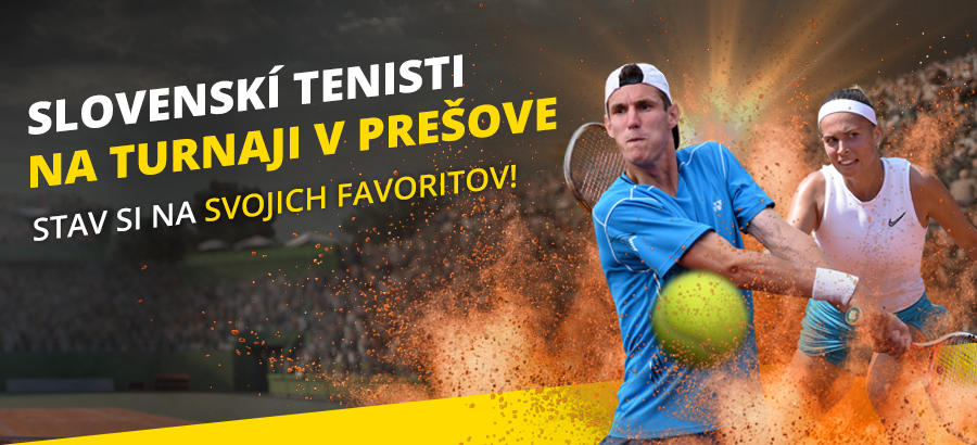Slovenskí tenisti a tenistky zakončia turnajovú sériu v Prešove