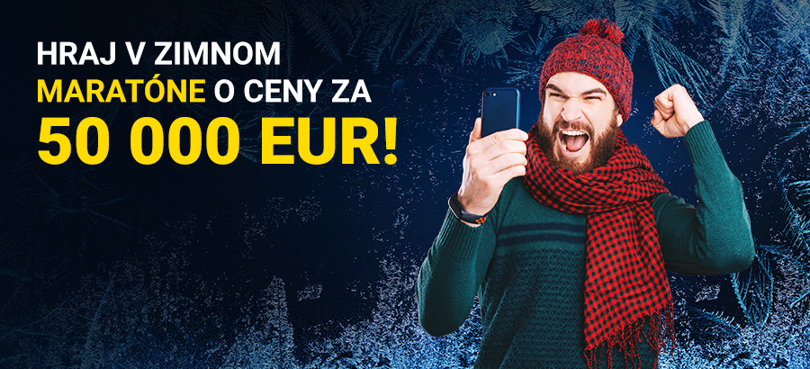 Úspešní vytrvalci si zo Zimného maratónu odnášajú po 21,50 eur!