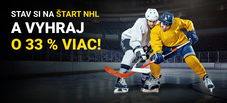 Uži si štart najlepšej hokejovej ligy na svete spolu s nami!