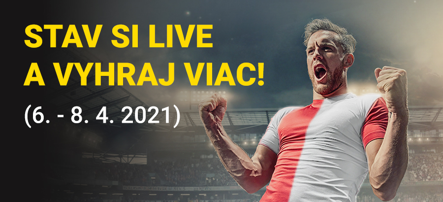 Stav si LIVE a vyhraj viac!