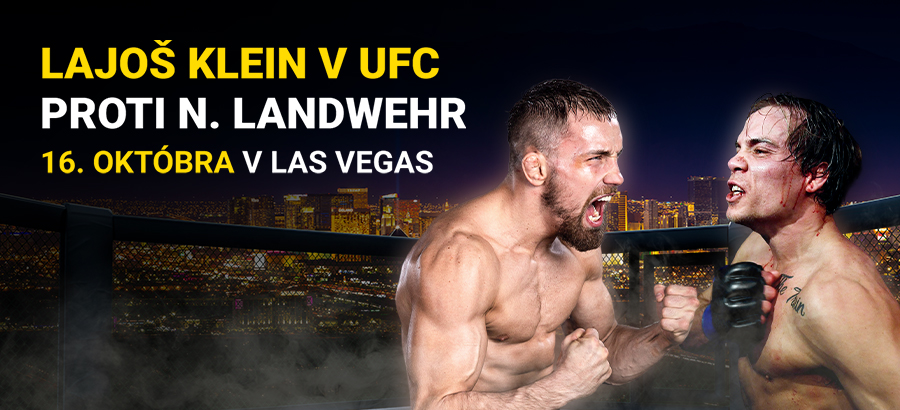 Lajoš Klein vyzve vo svojom treťom dueli v UFC Natea Landwehra!