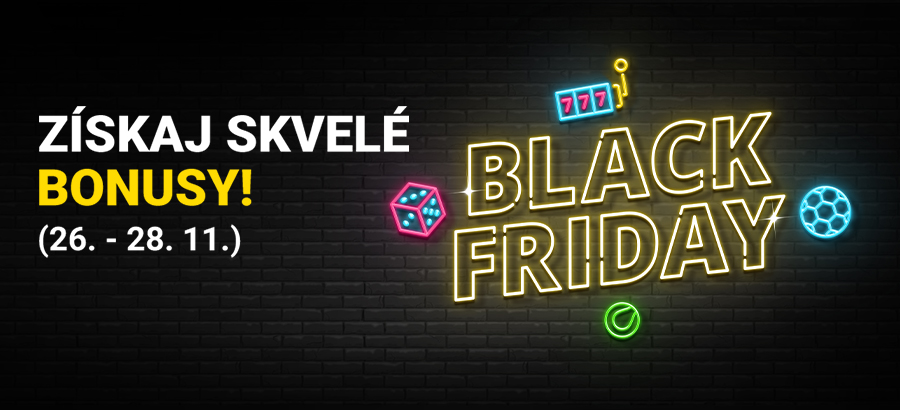 Získaj skvelé bonusy počas Black Friday víkendu!