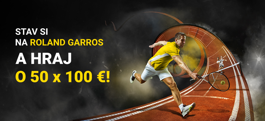 Vyžrebovali sme 50 výhercov súťaže k Roland Garros!