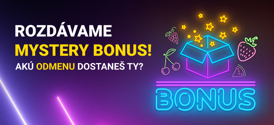 Zvýš svoje šance na výhru s mystery bonusom