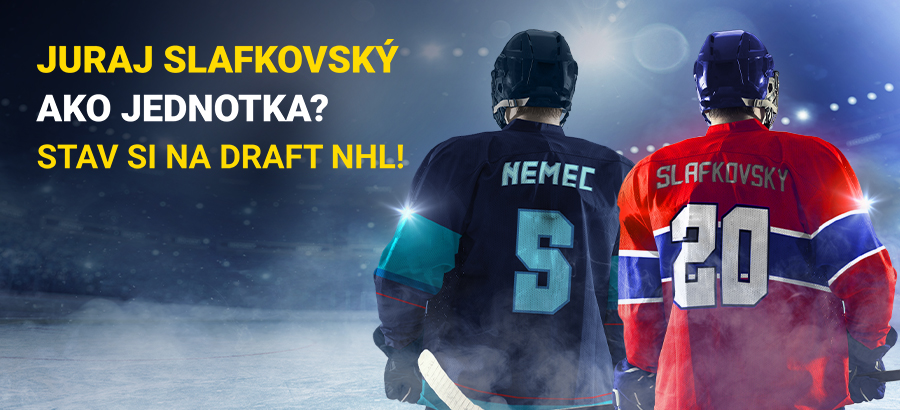 NHL draft sa blíži! Vyber si z našej širokej ponuky stávok!