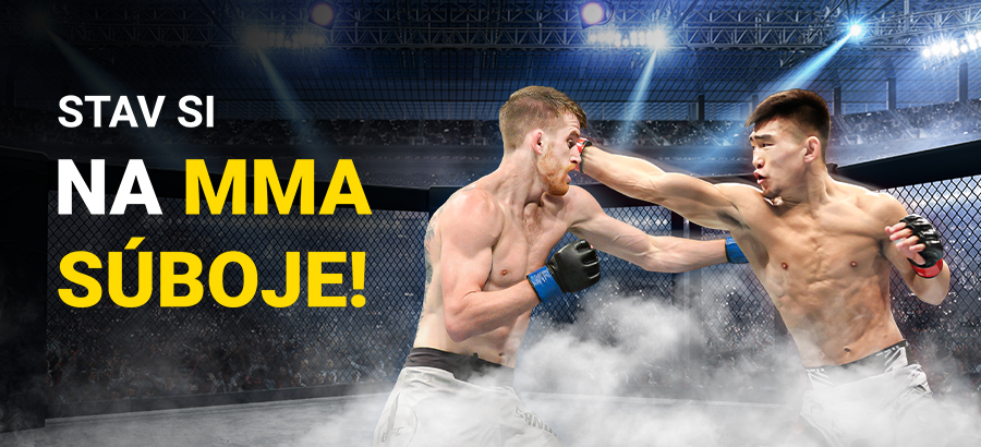 Oktagon aj UFC Fight Night! Stav si na strhujúce MMA súboje!