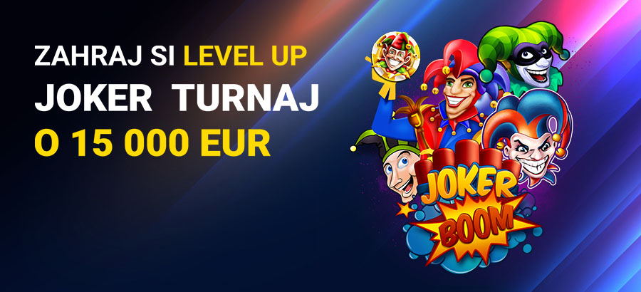 Roztoč to s Jokerom a vyhraj odmeny