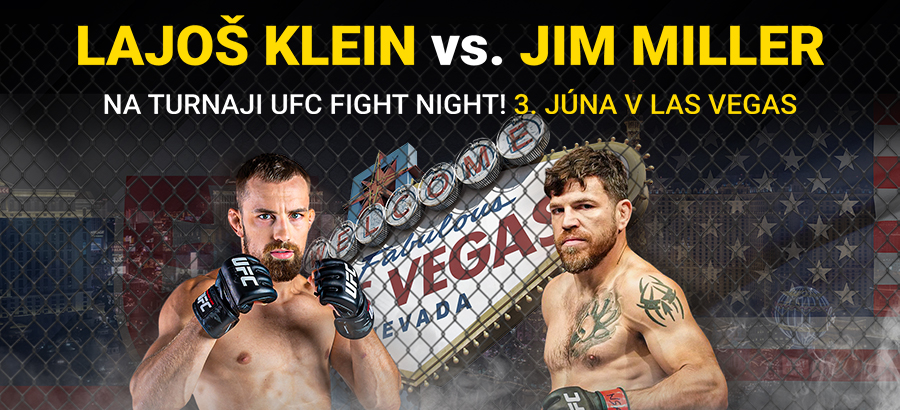 Lajoš Klein opäť v akcii! V júni ho čaká legenda UFC!