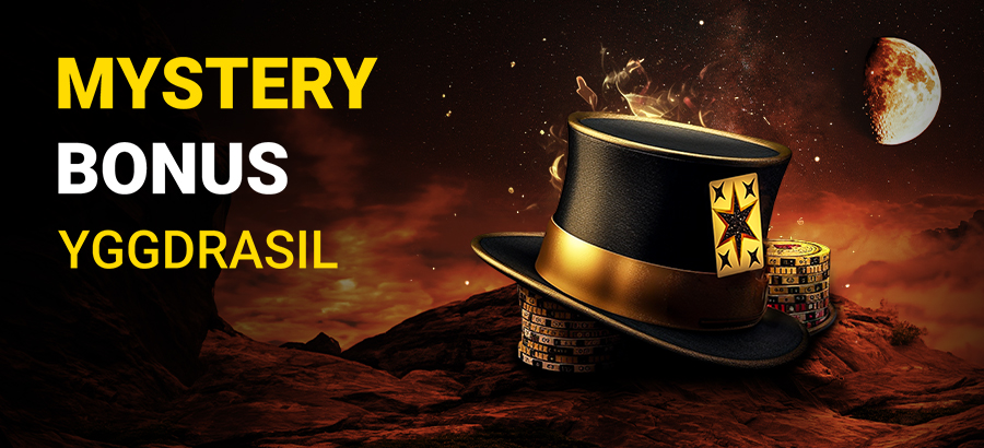 Získaj kredit až 20 eur na hry Yggdrasil s Mystery bonusom!