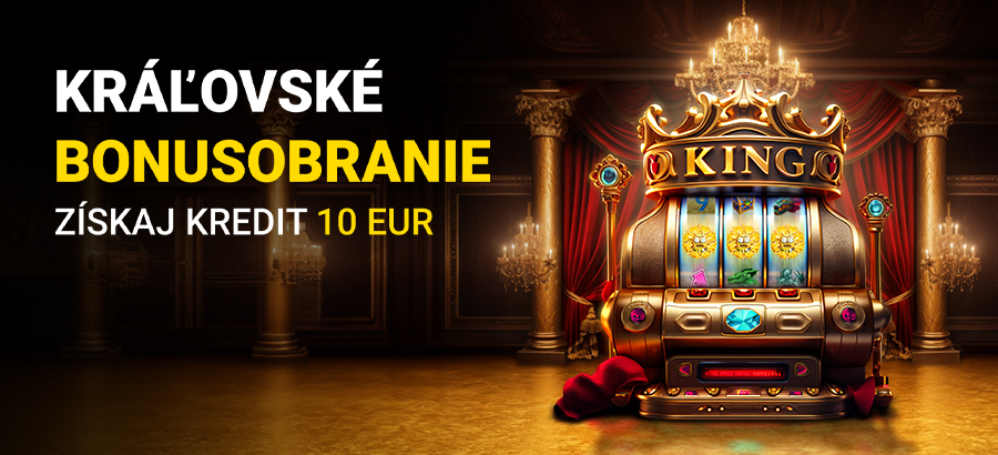 Zahraj si kráľovské hry a každý deň získaj kredit až 10 eur!