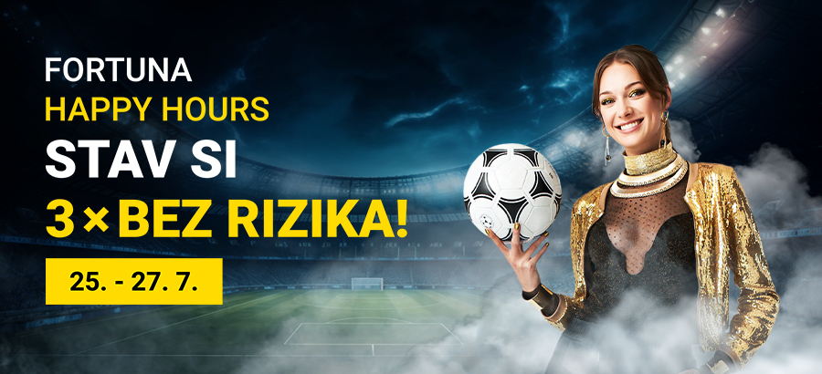Stav si s Fortunou 3 x bez rizika!