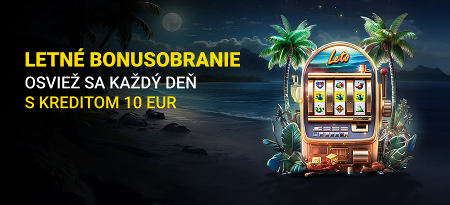 Zaži letné osvieženie a každý deň získaj kredit až 10 eur!