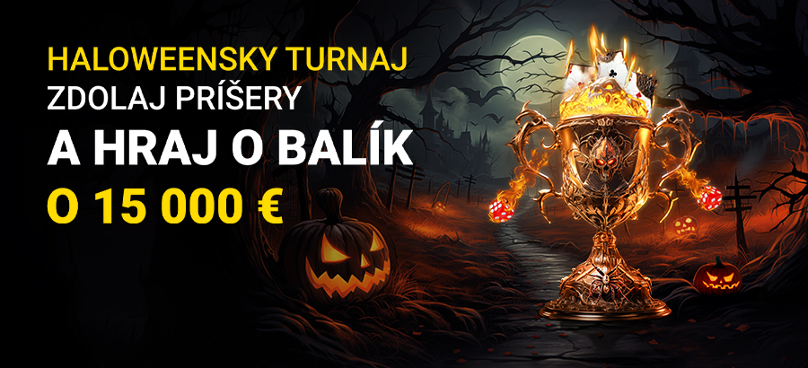 Rozdávame strašidelné odmeny v hodnote 15 000 eur!