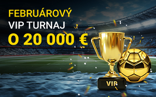 VIP turnaj o 20 000 eur + 550 free spinov!
