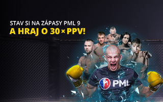 Súťaž o 30 × PPV na turnaj PML 9!
