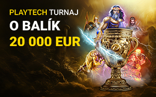 Bav sa v Playtech turnaji a vyhraj ceny z balíka 20 000 eur!