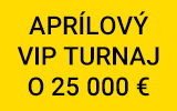 VIP turnaj o 25 000 eur + 550 free spinov!