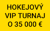 Hokejový VIP turnaj o 35 000 eur - konečná tabuľka