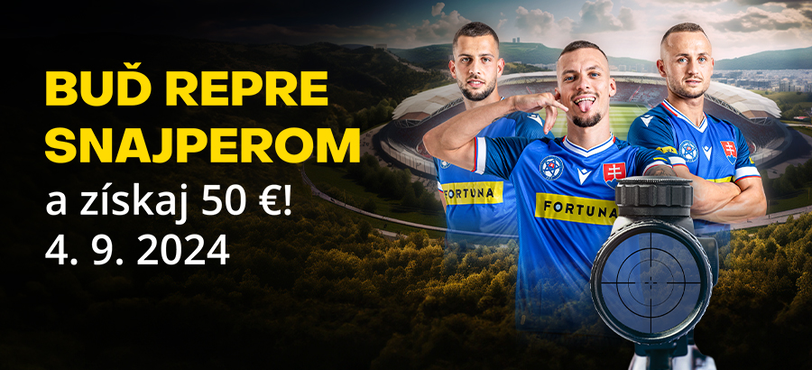 Stav si na Ligu národov a získaj 50 eur extra!