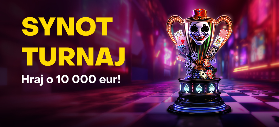 Zabav sa v Synot turnaji a vyhraj jednu zo 700 cien!