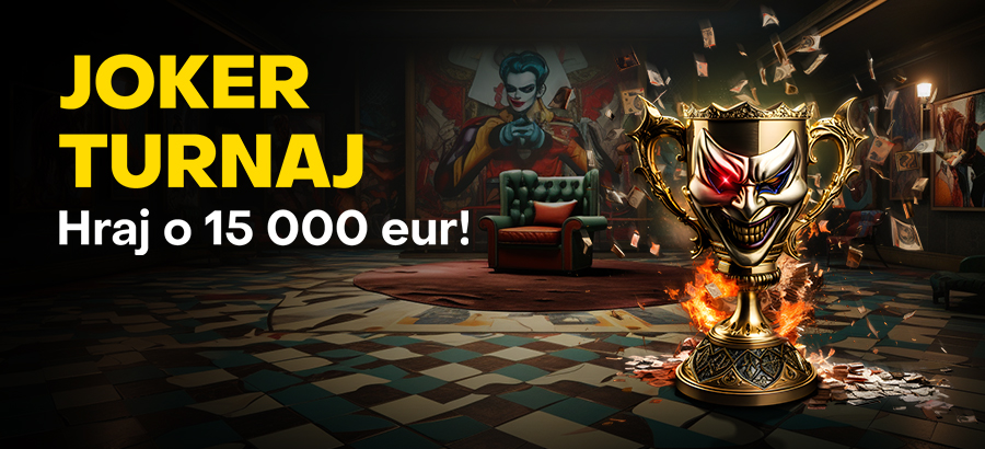 Roztoč to s Jokerom a vyhraj odmeny z balíka 15 000 eur!