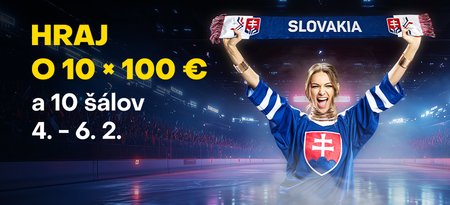 Poznáme výhercov súťaže o 10 x 100 eur a 10 šálov!