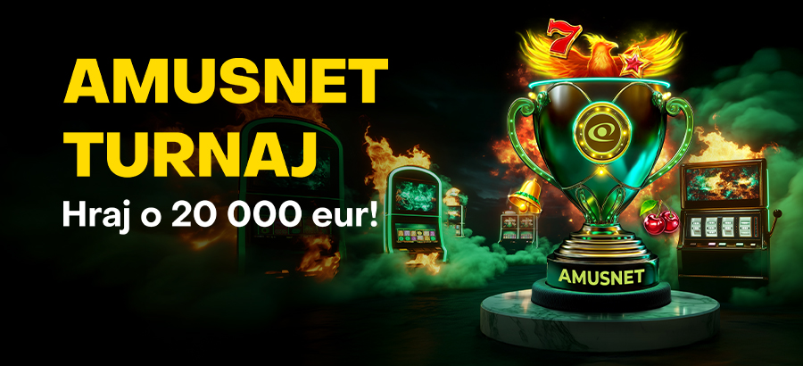 V Amusnet turnaji rozdáme až 5 000 cien v hodnote 20 000 eur!