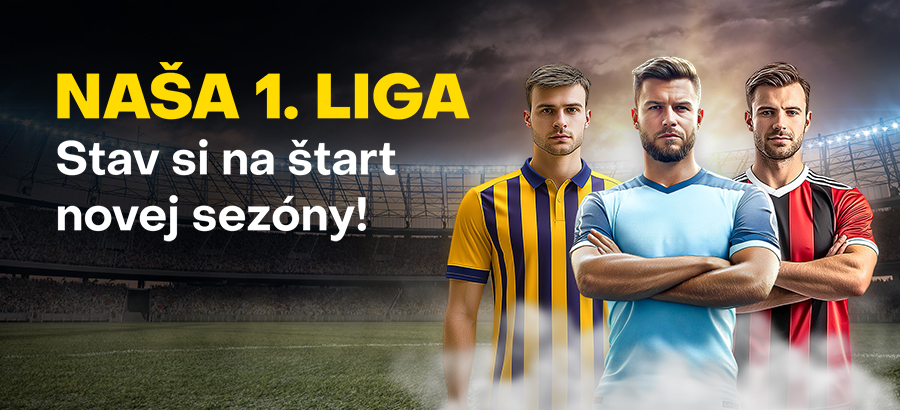 Naša futbalová liga je späť – stav si na svojich favoritov!