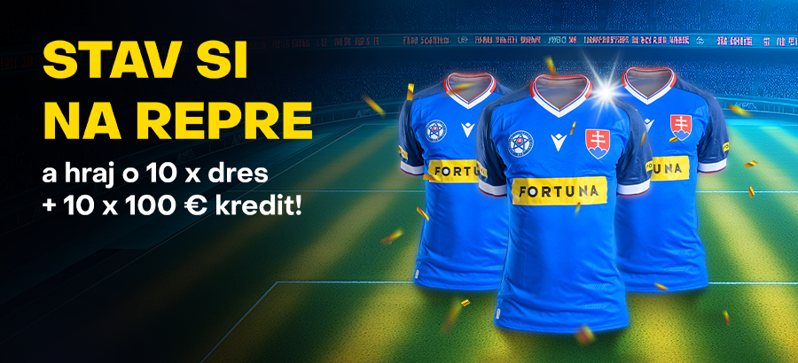 Poznáme výhercov dresov a kreditov!