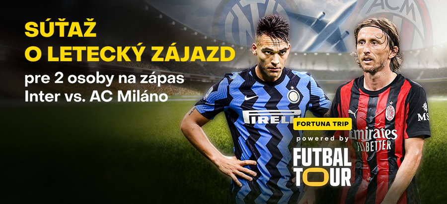 Poznáme výhercu zájazdu na milánske derby!