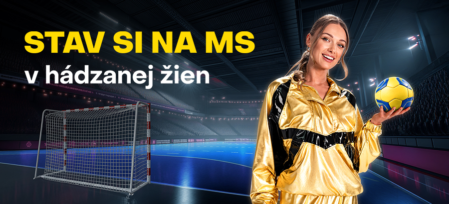 Stav si na MS v hádzanej žien a sleduj zápasy naživo na Fortuna TV!