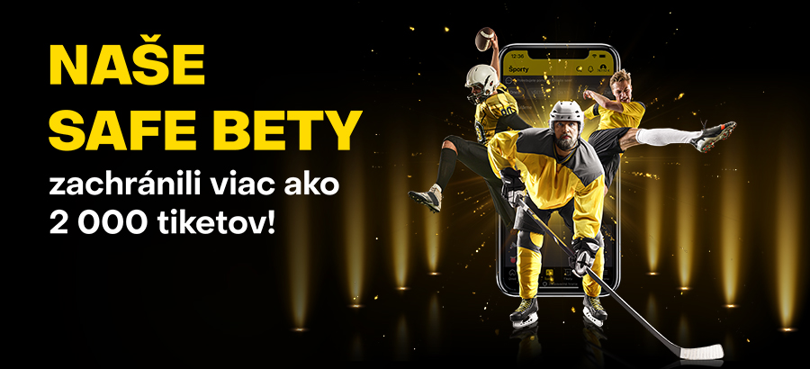 Naše Safe bety zachránili už&nbsp;viac ako 2&nbsp;000&nbsp;tiketov!