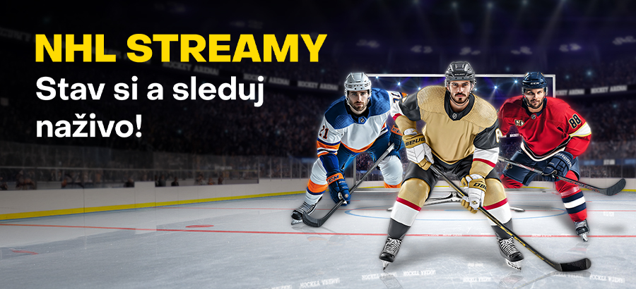 Stav si a&nbsp;sleduj naživo&nbsp;NHL!
