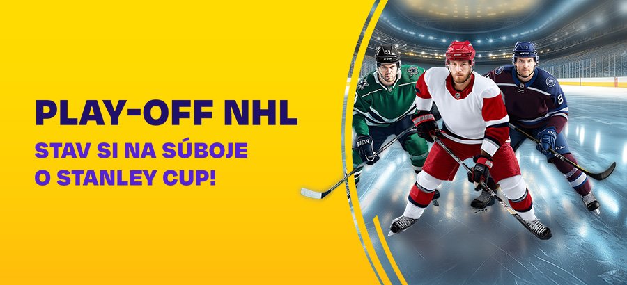 Štartuje play-off NHL – stav si na svojich favoritov v boji o Stanley Cup!